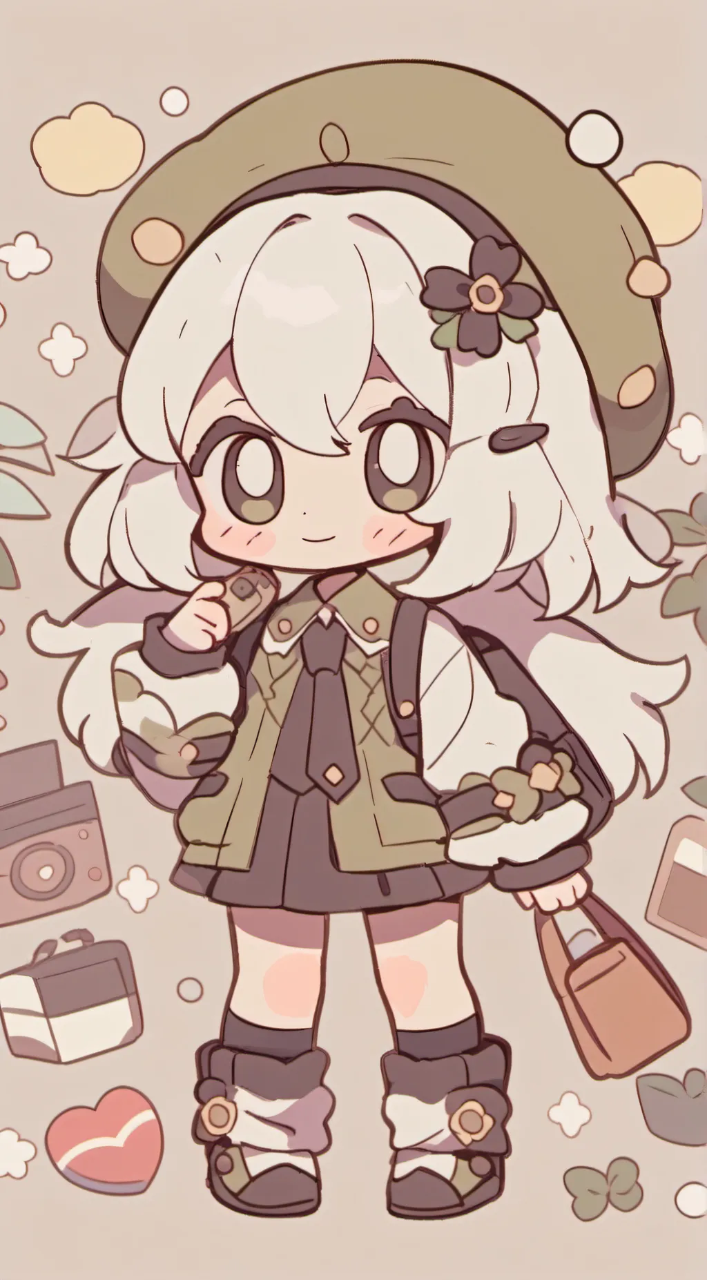 ai character: Cookie! background