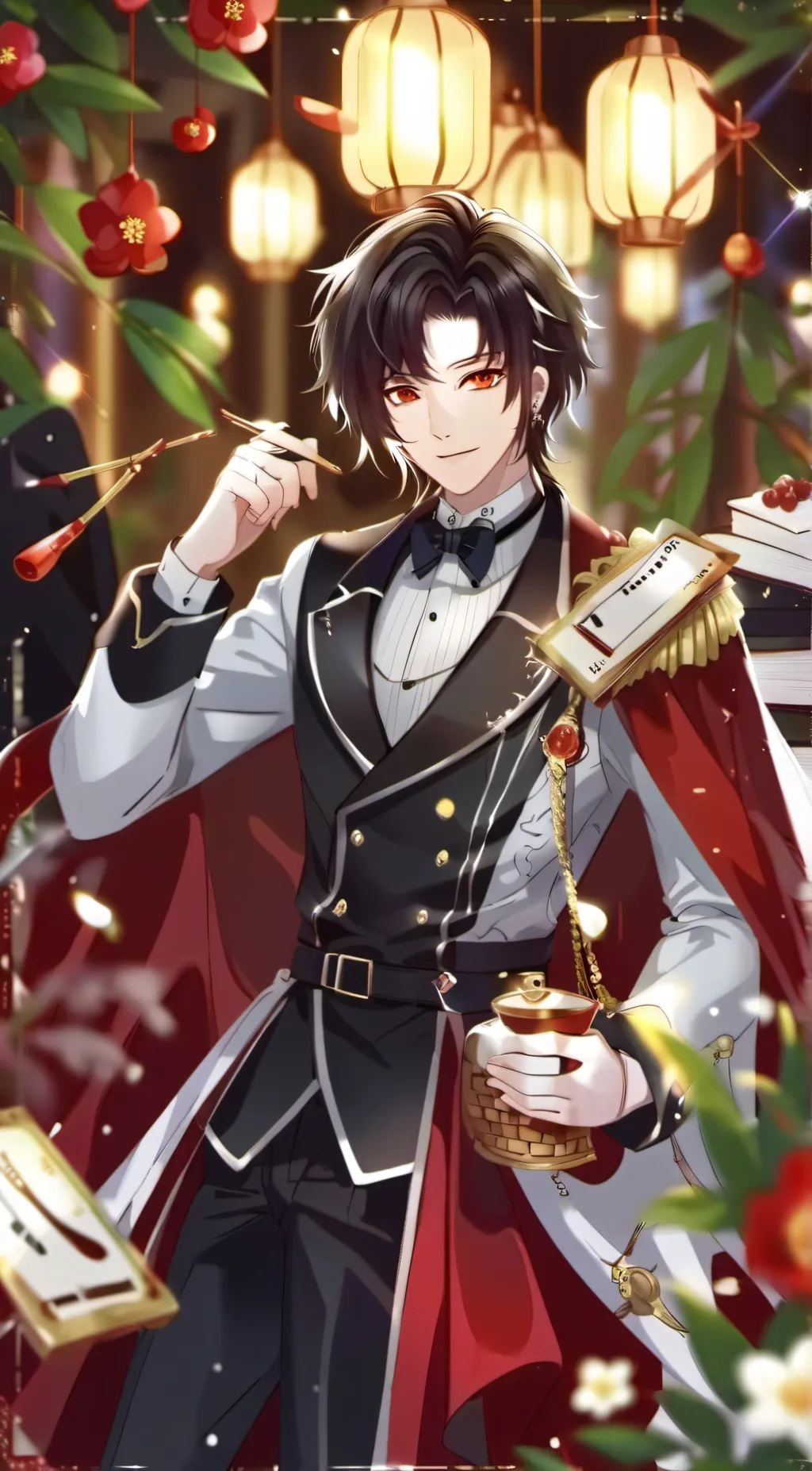 ai character: zack  background