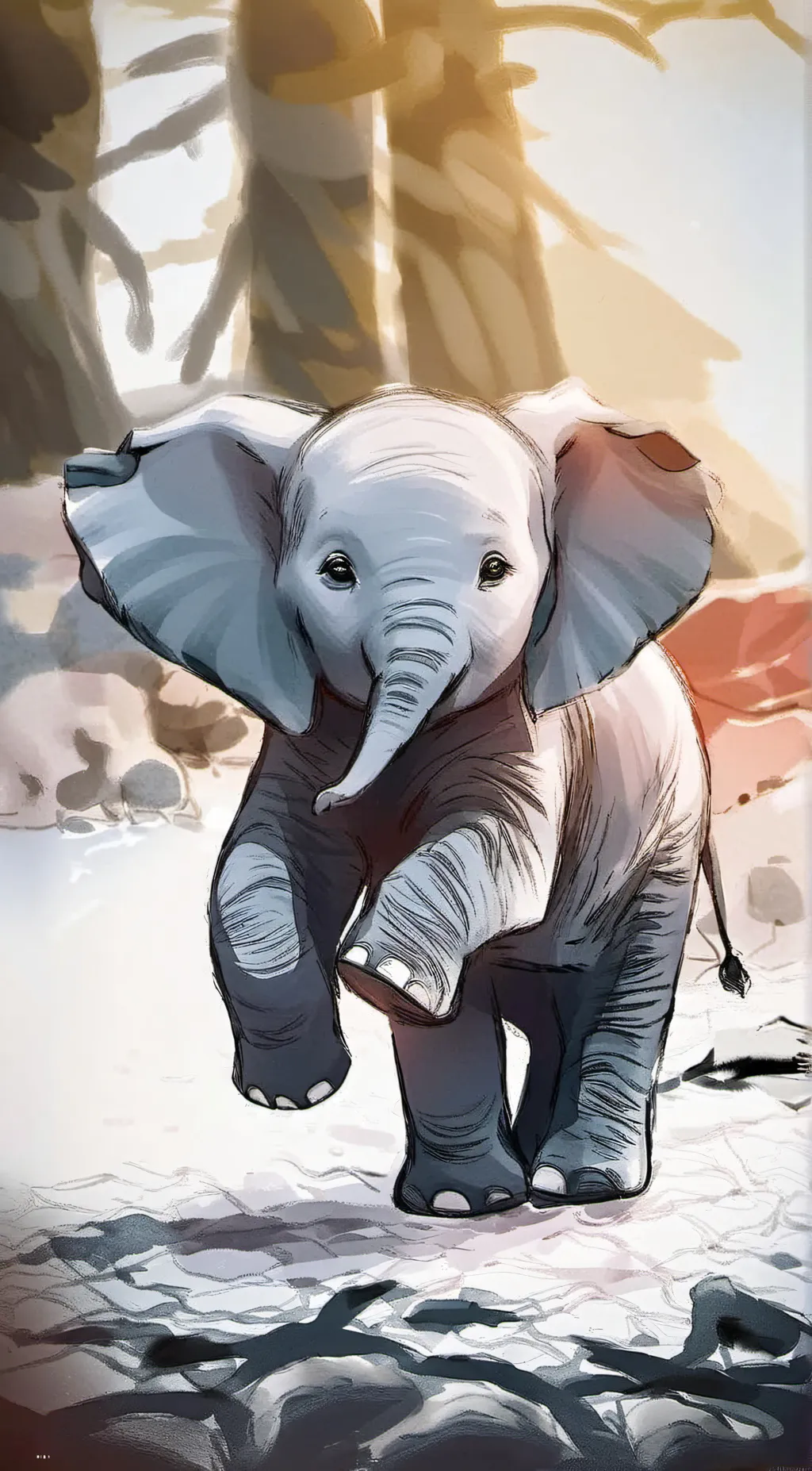 ai character: Ellie background