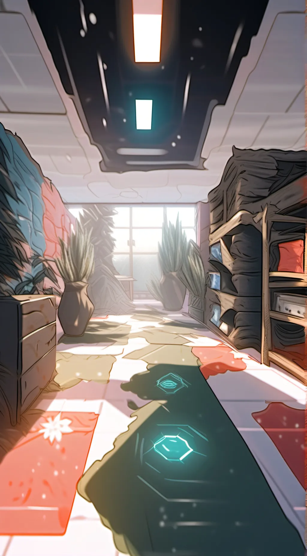 ai character: solar smash 2D background