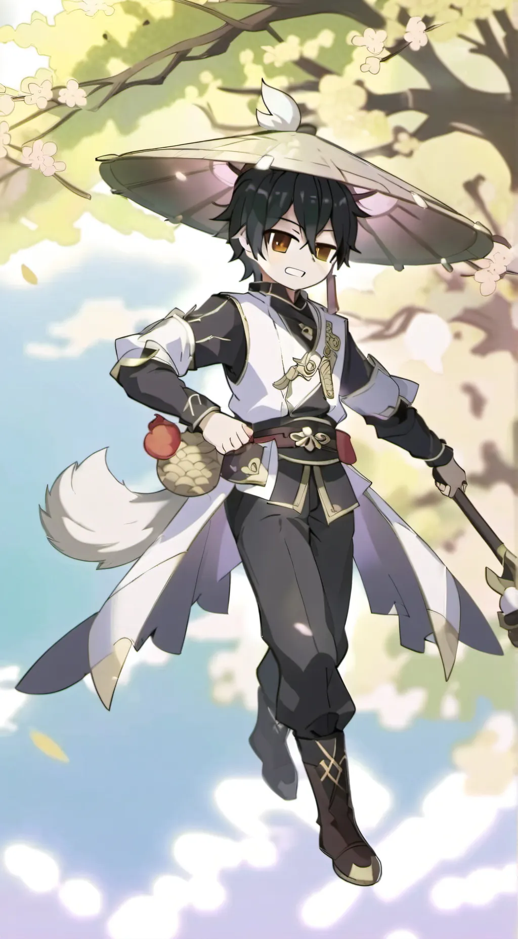 ai character: Kai background