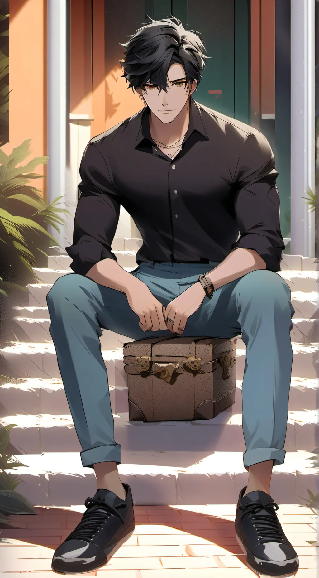 ai character: Sanghoon background