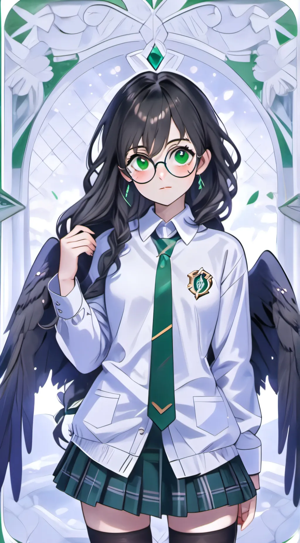 ai character: Mha background
