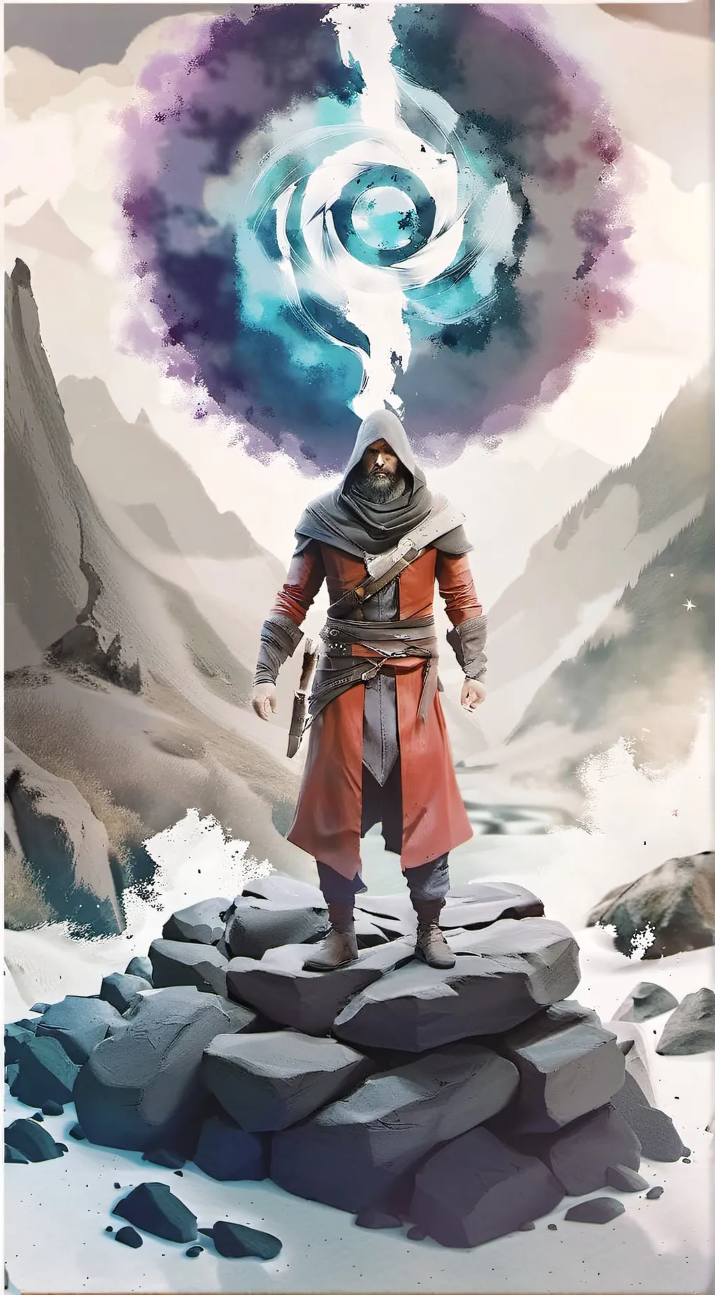 ai character: Arcane background