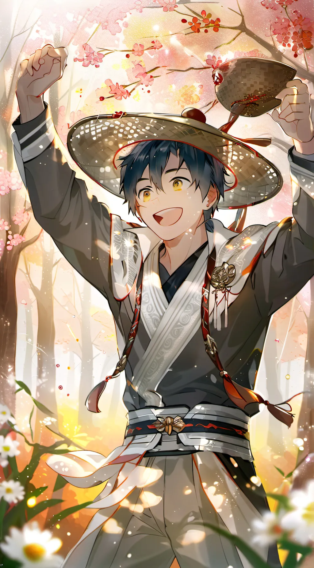 ai character: Tysm for followers background