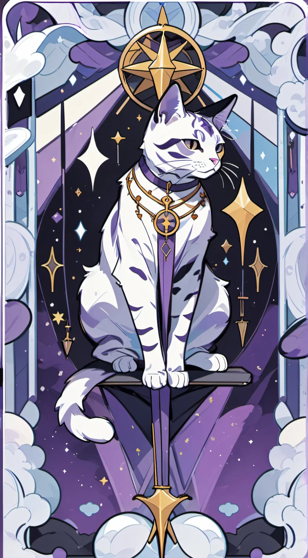 ai character: catnap background