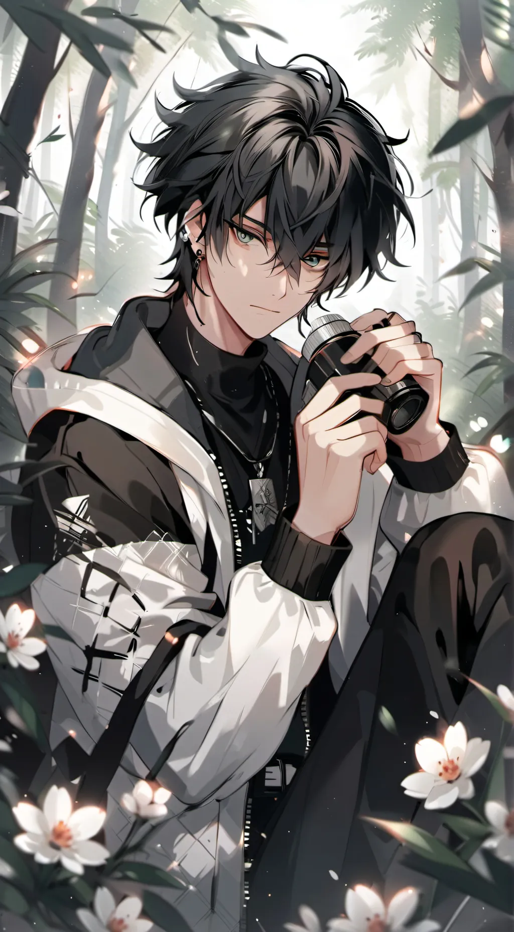 ai character: Max background
