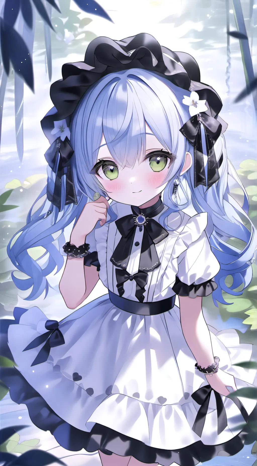 ai character: Abby  background