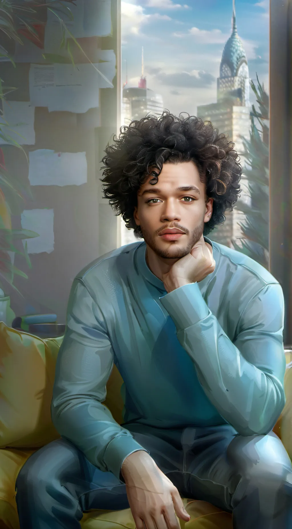 ai character: Carles William background