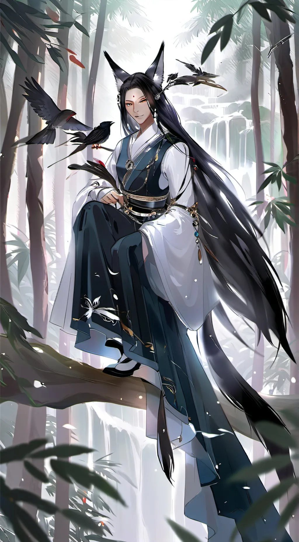 ai character: Kizu  background
