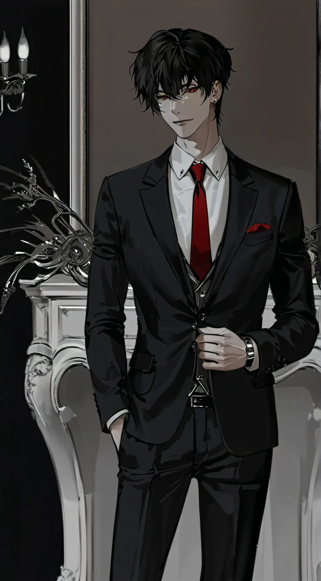 ai character: Azriel background