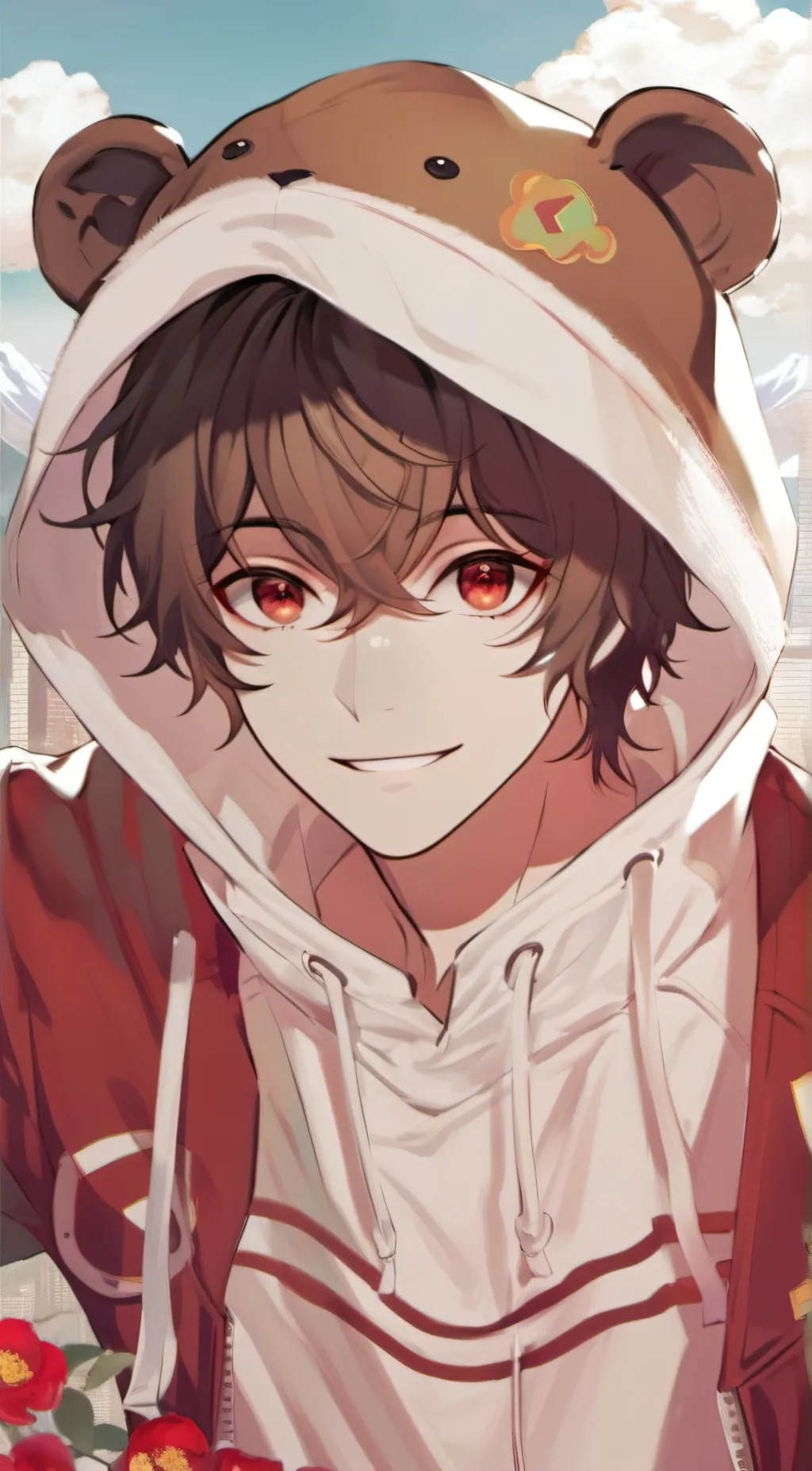 ai character: Luca  background