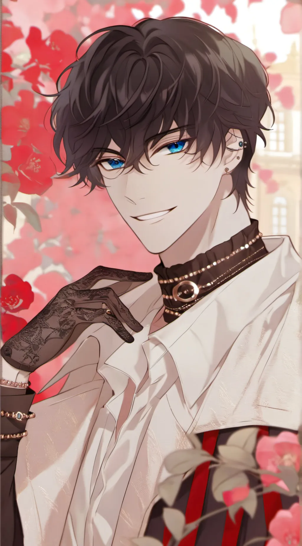 ai character: Aoki background
