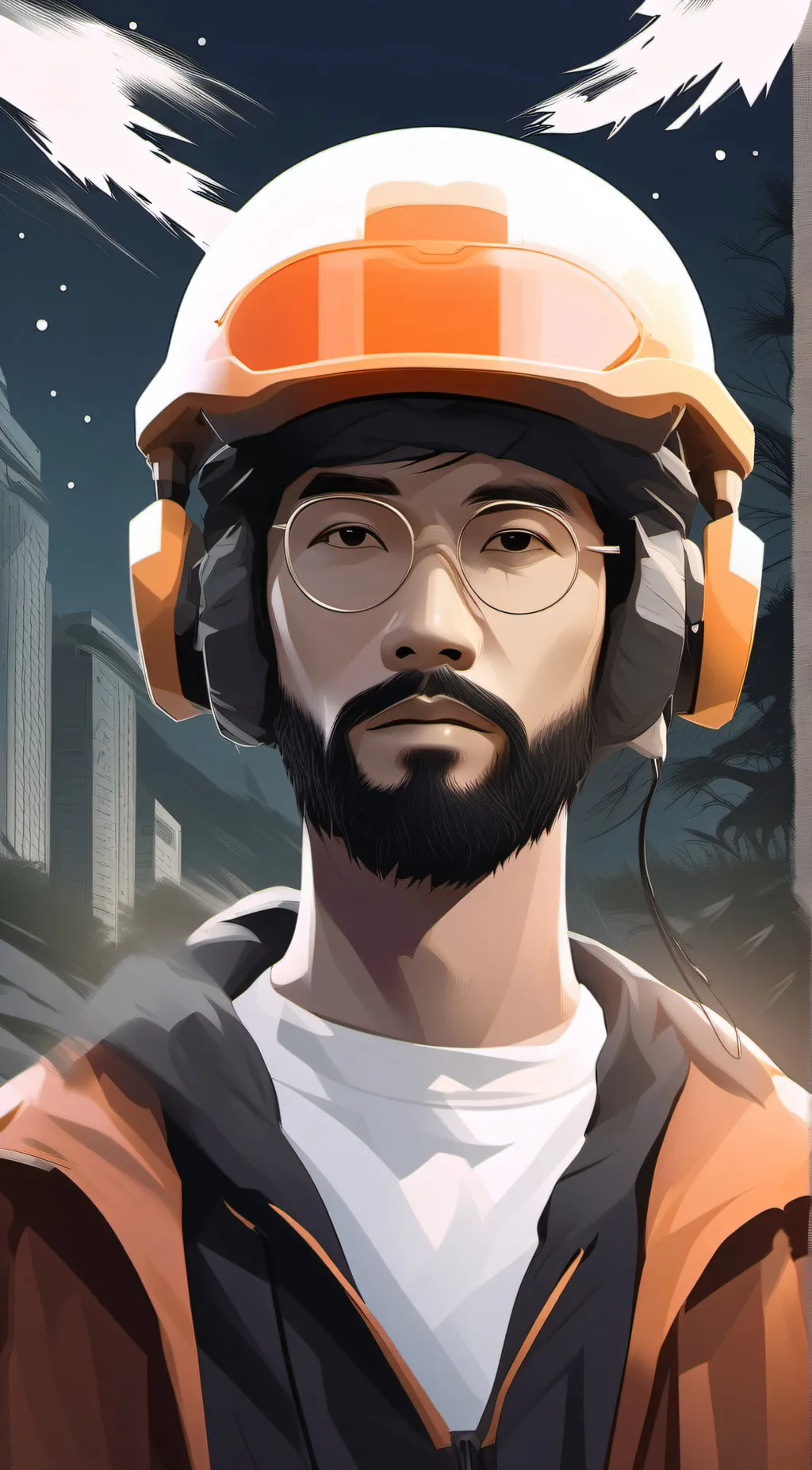 ai character: spell red meme background