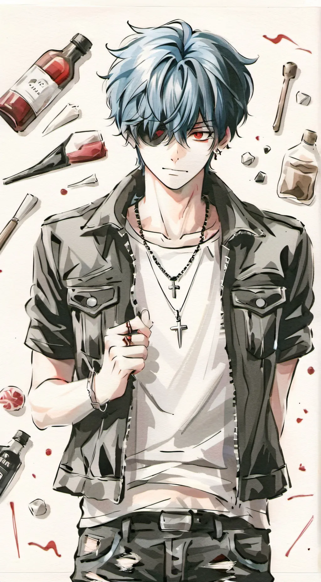 ai character: Max background