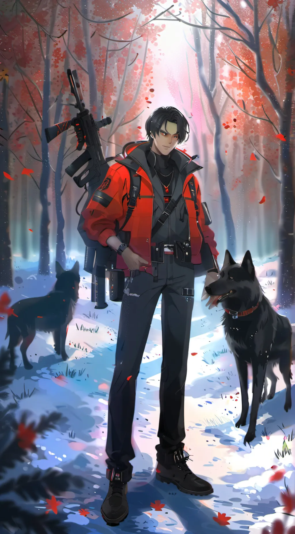 ai character: TVcrossman background