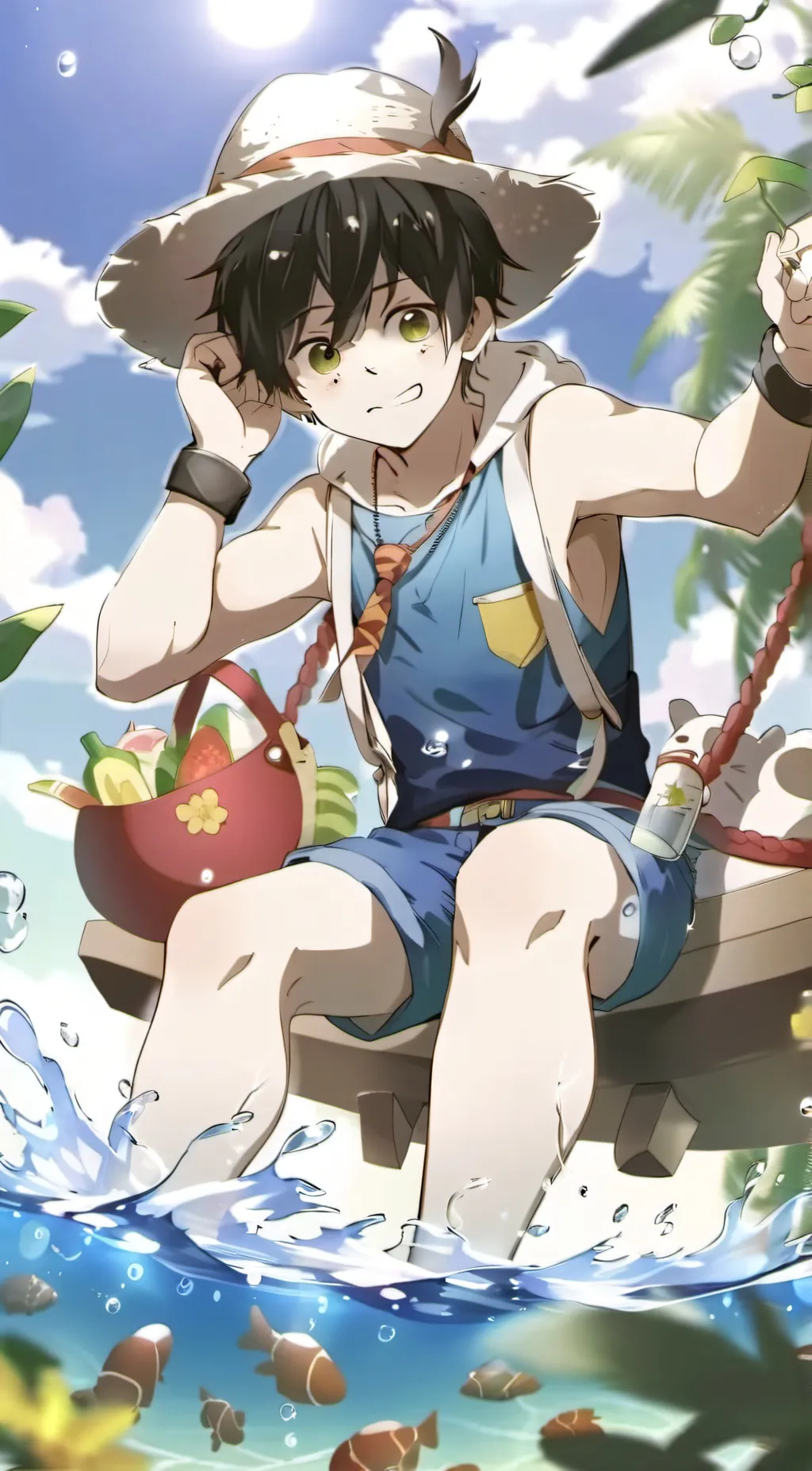 ai character: Max background