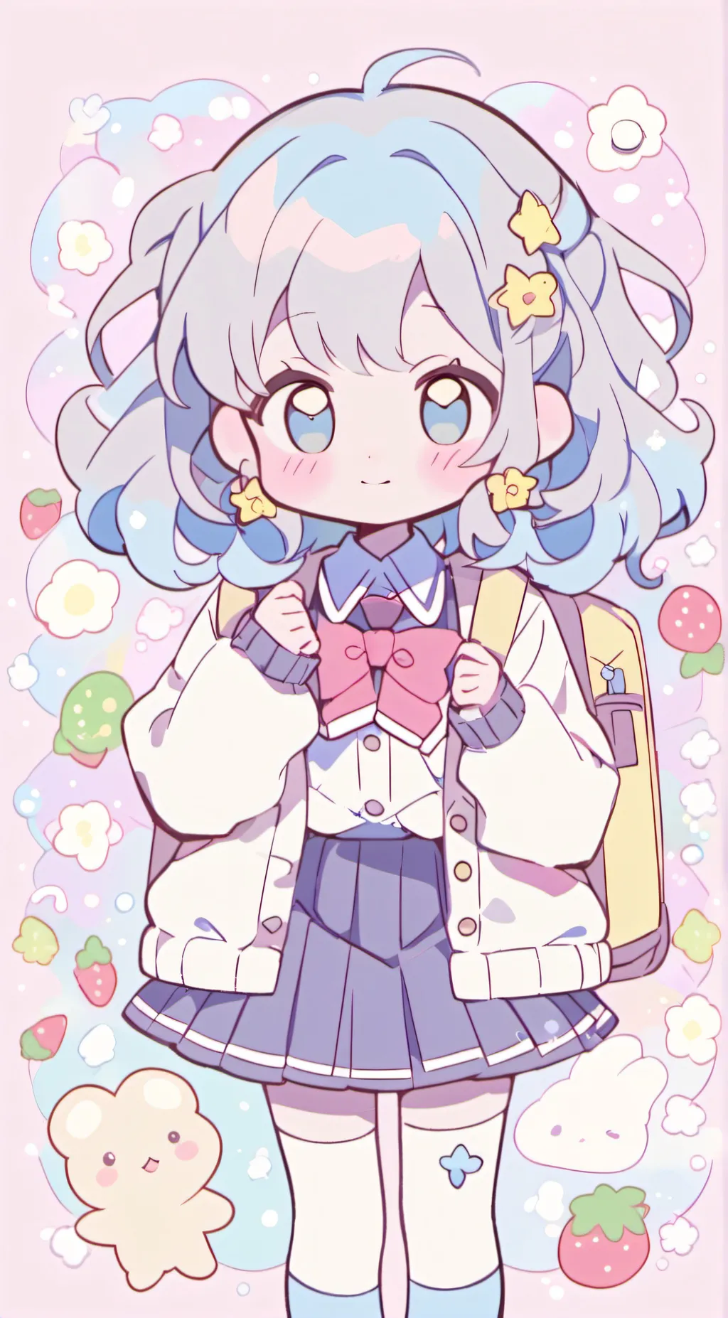 ai character: Star background