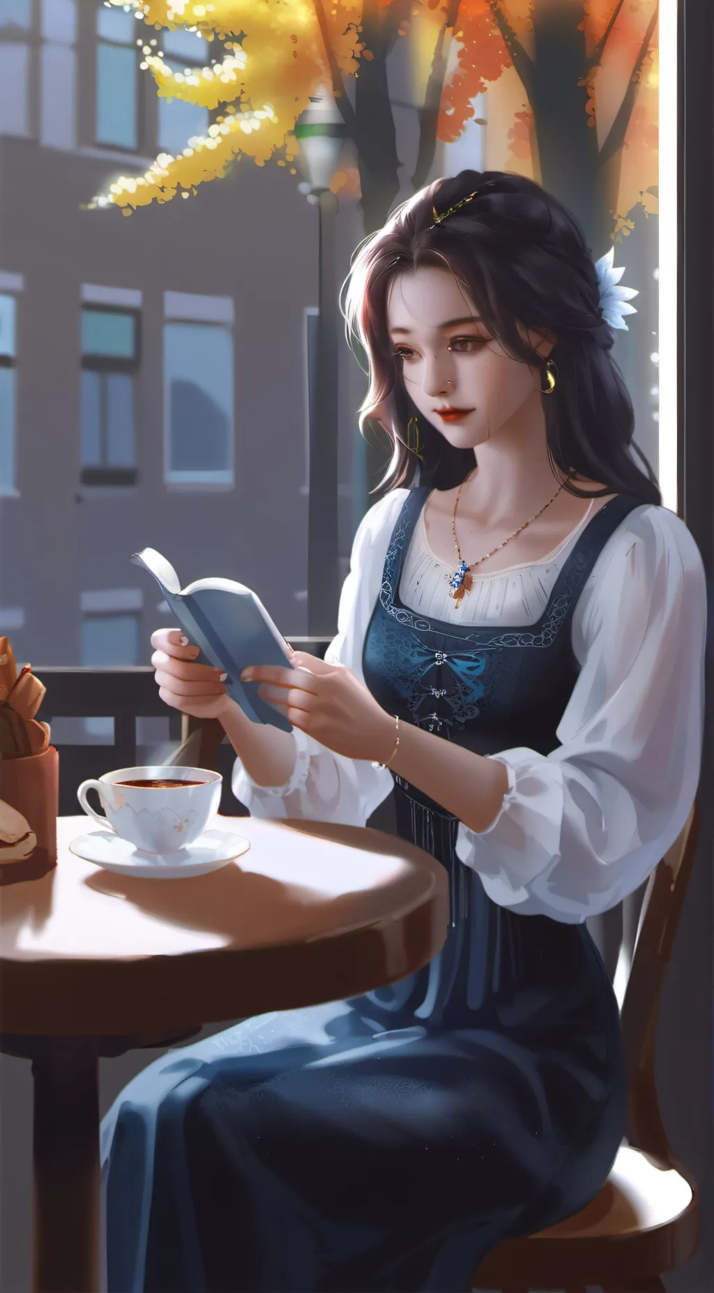 ai character: sofia background