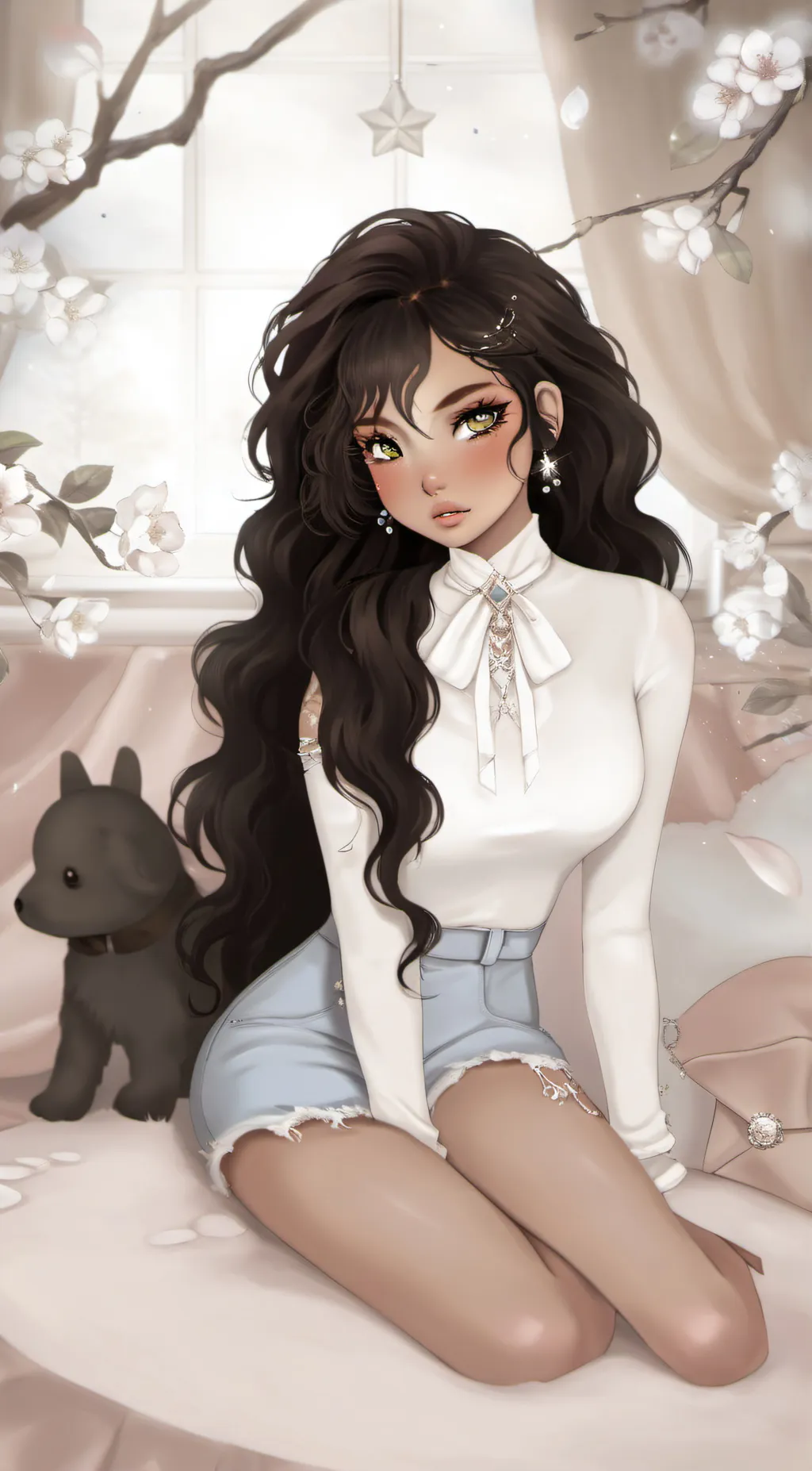 ai character: Sunny background