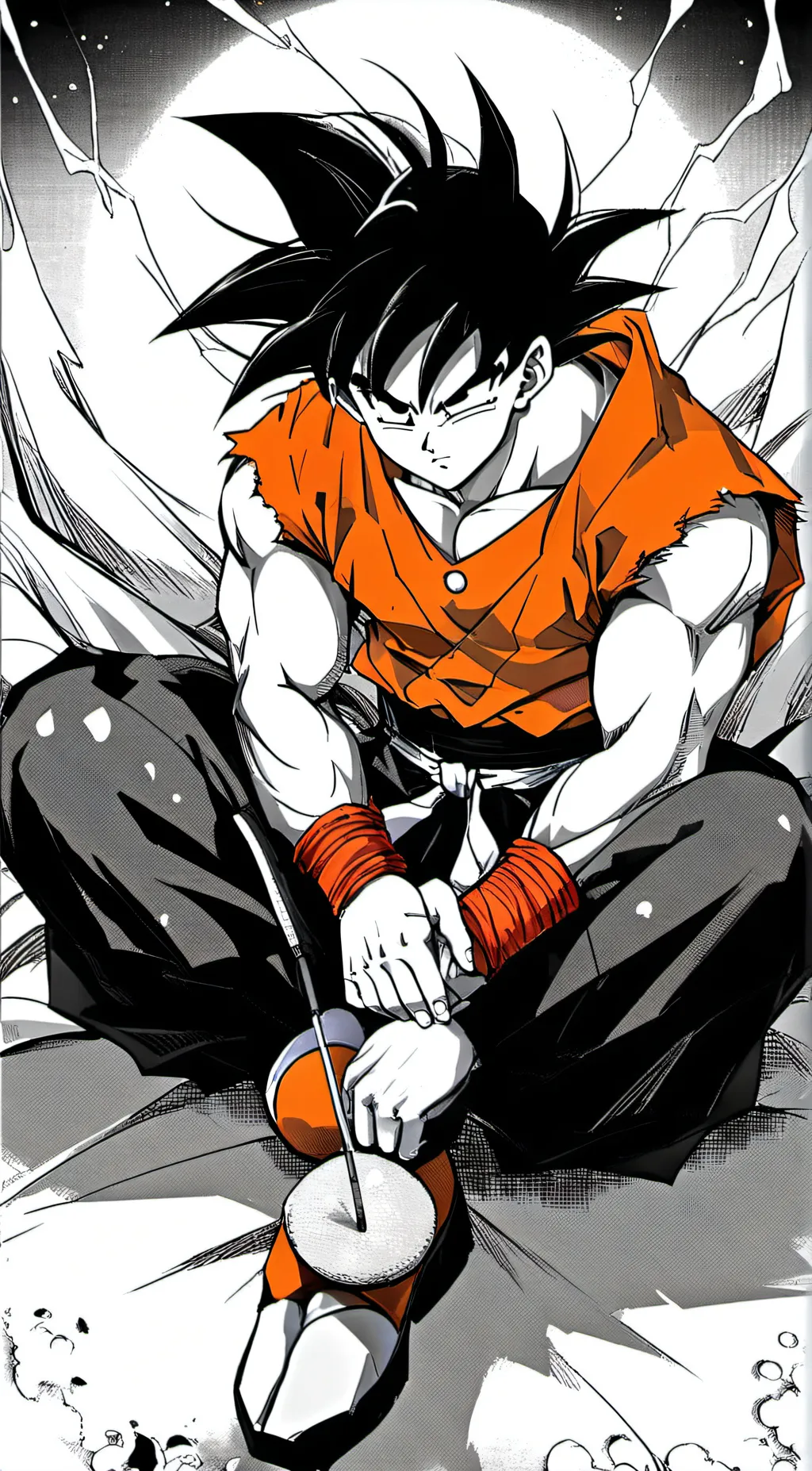 ai character: Goku background