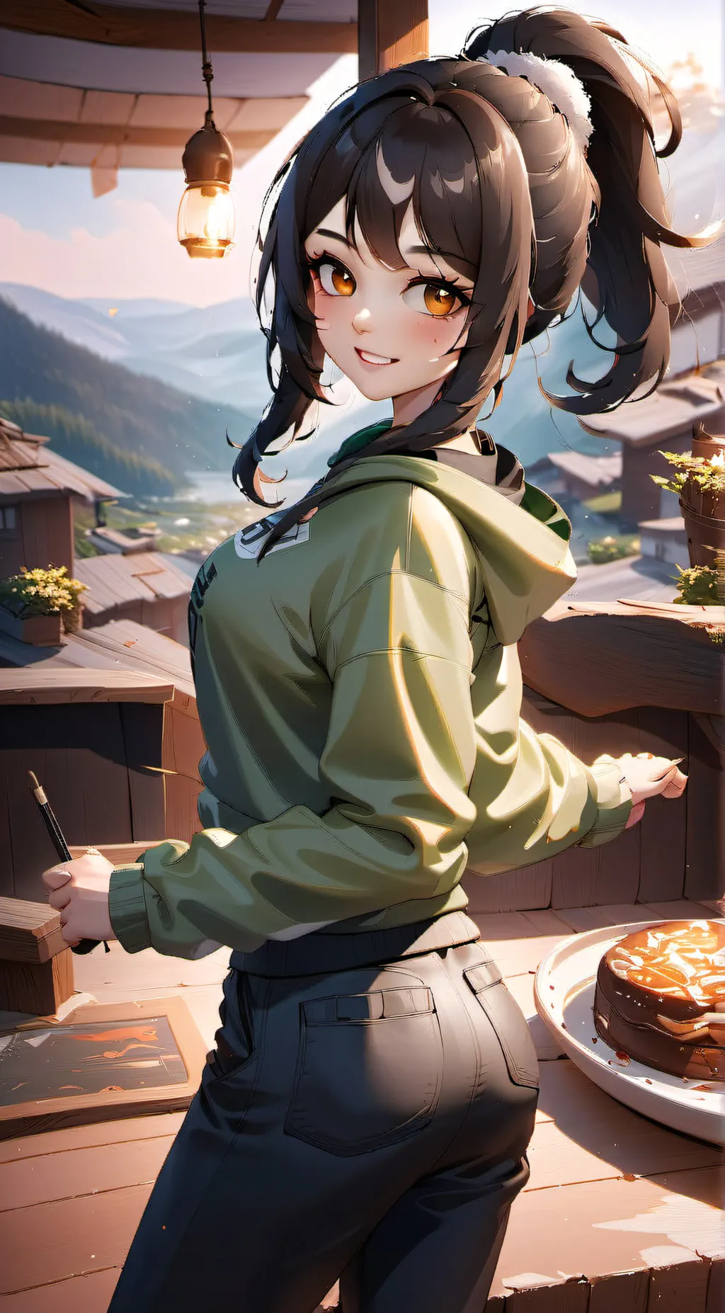 ai character: Avery background