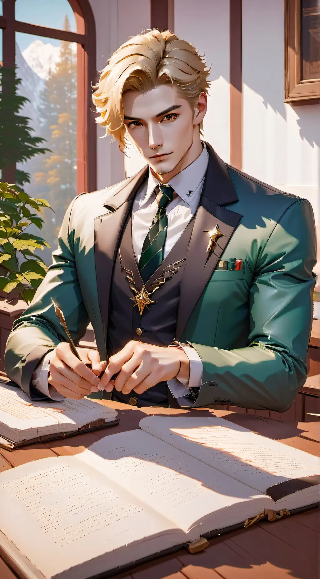 ai character: Draco Malfoy background