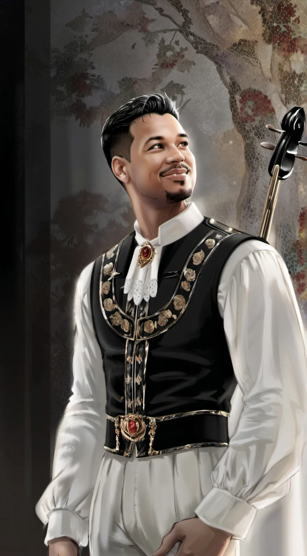 ai character: luis vargas background