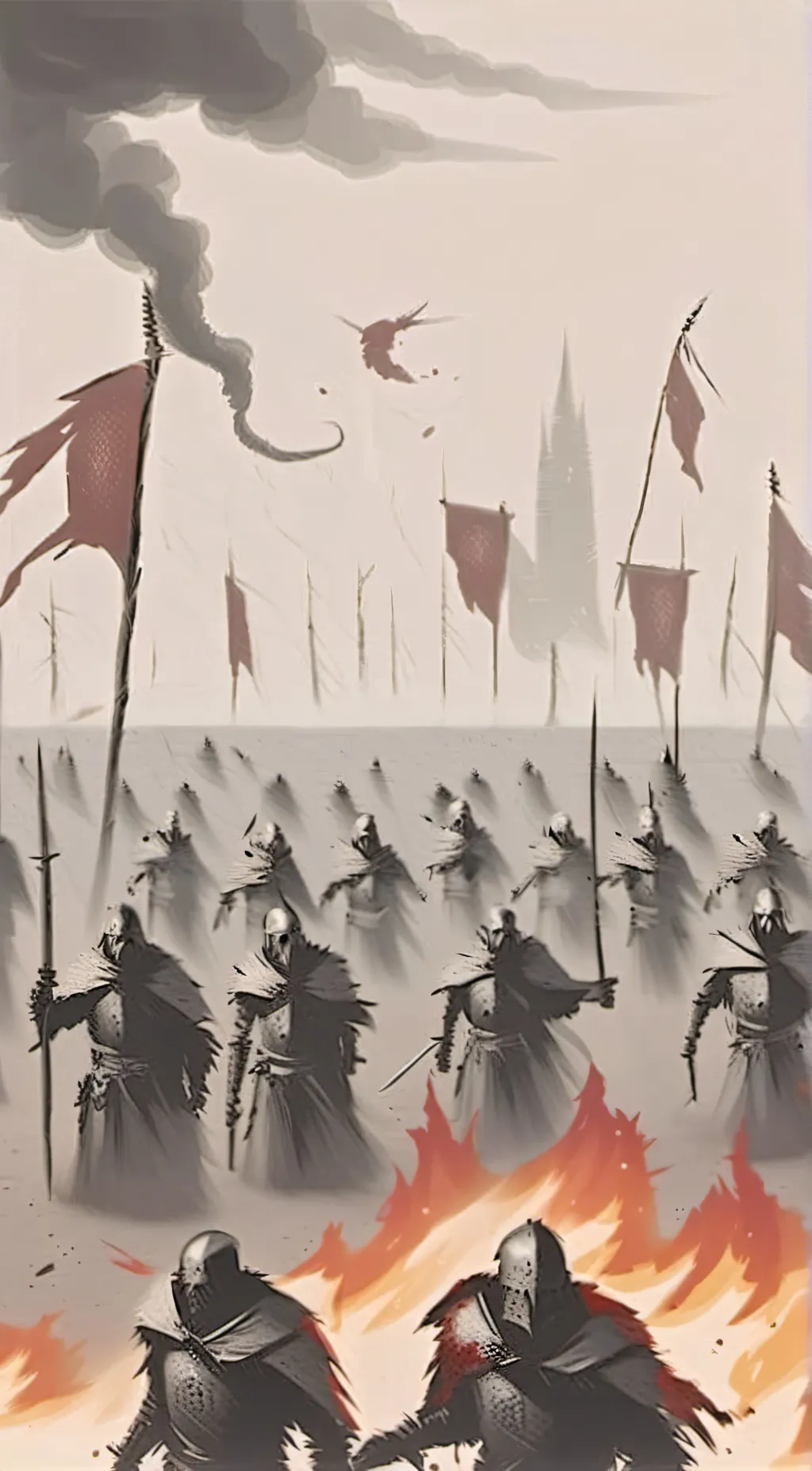ai character: Dusk of War background