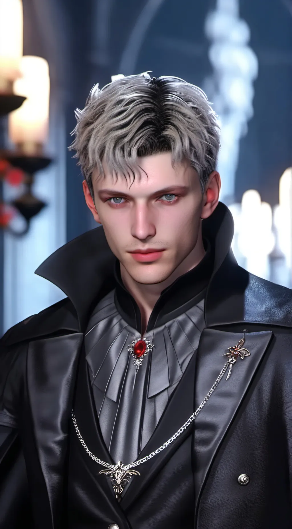 ai character: Philip  background