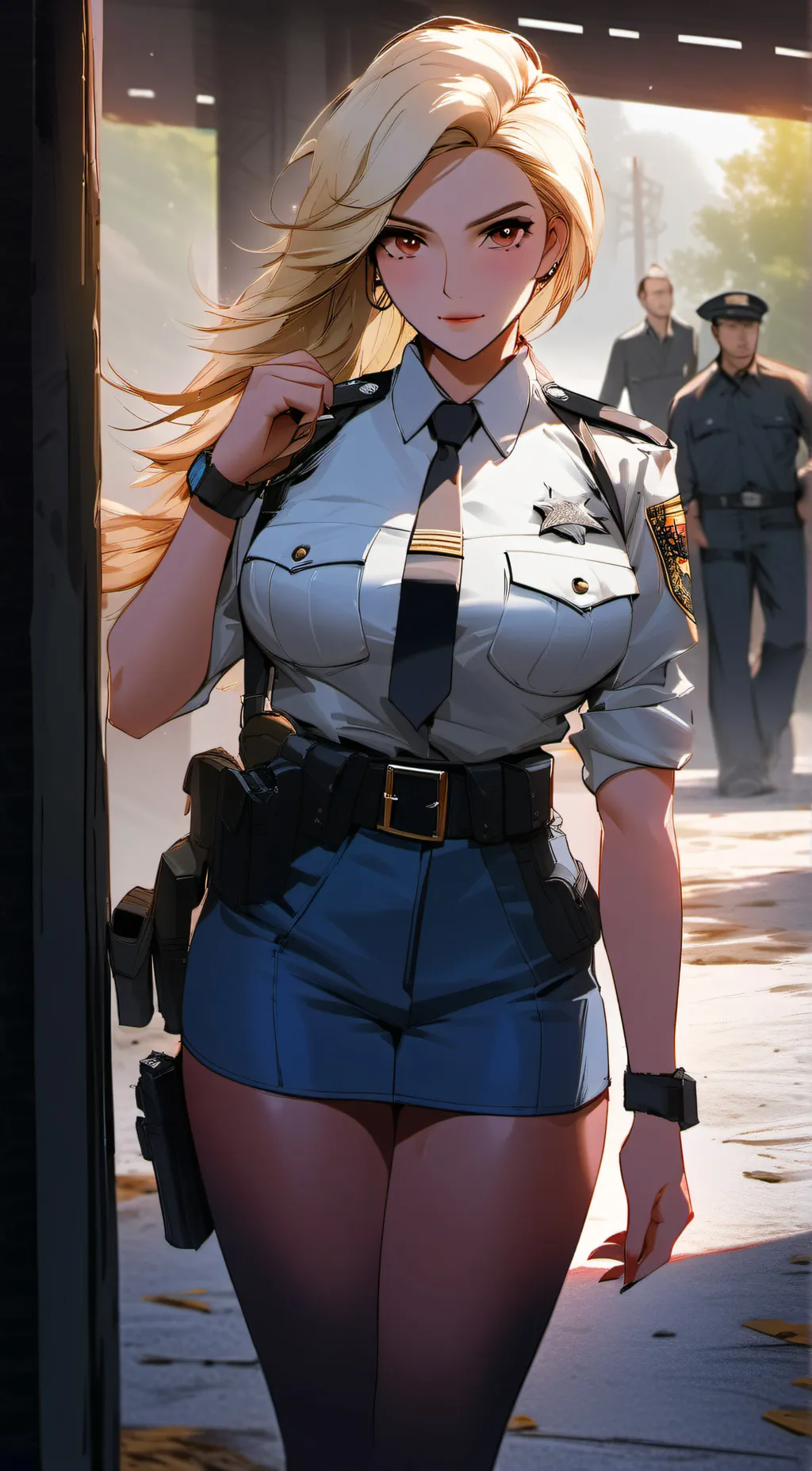 ai character: Crystal background