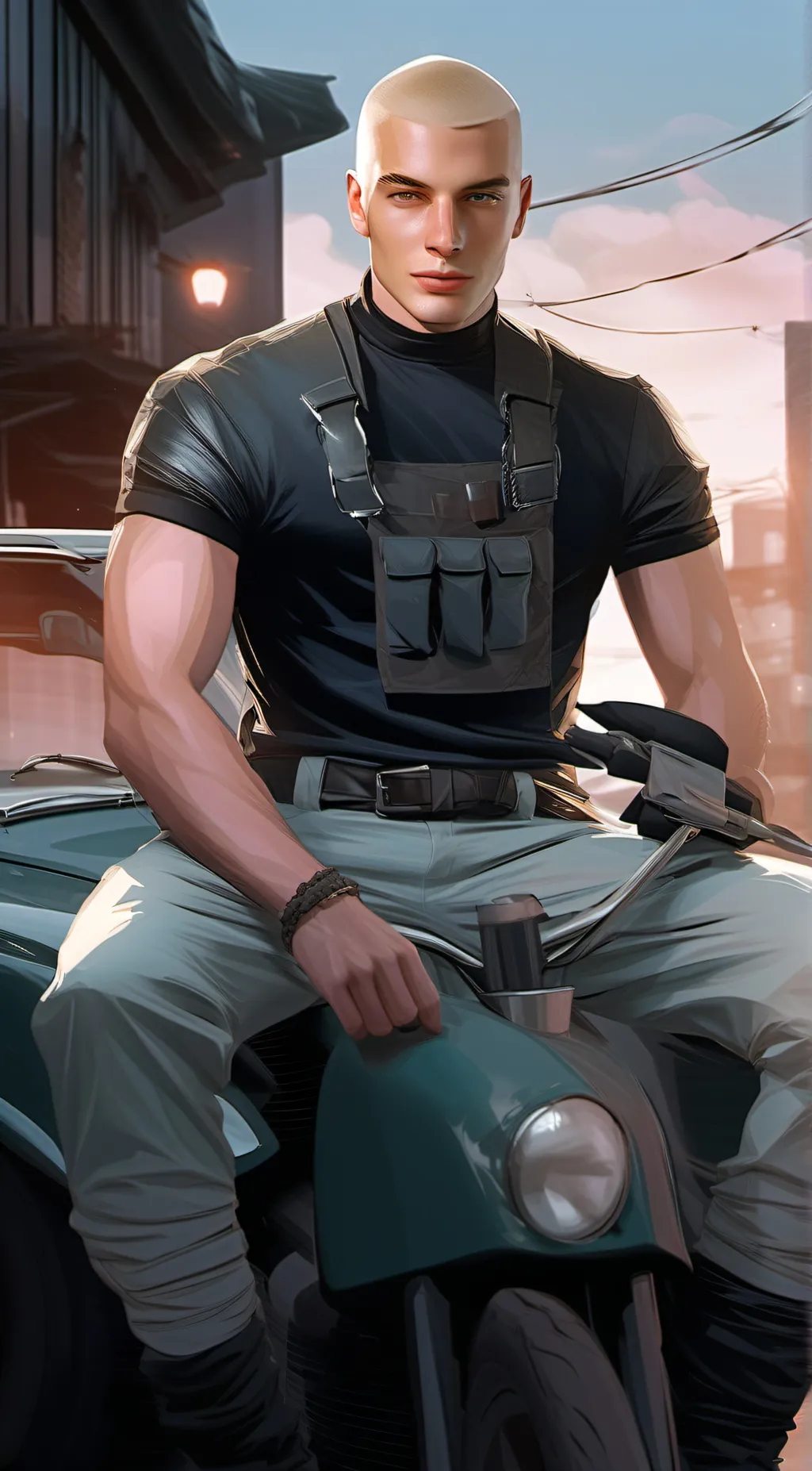 ai character: Hugh background