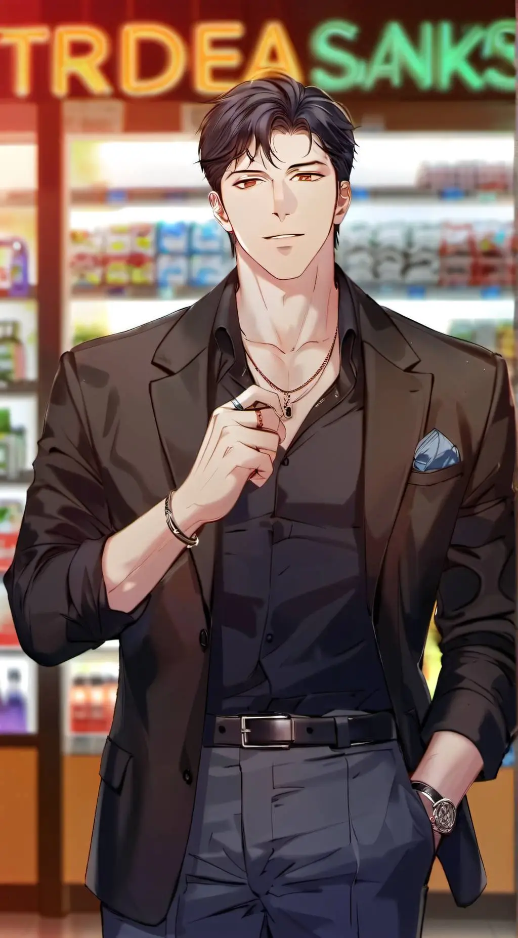 ai character: Daisuke Fujiwara  background