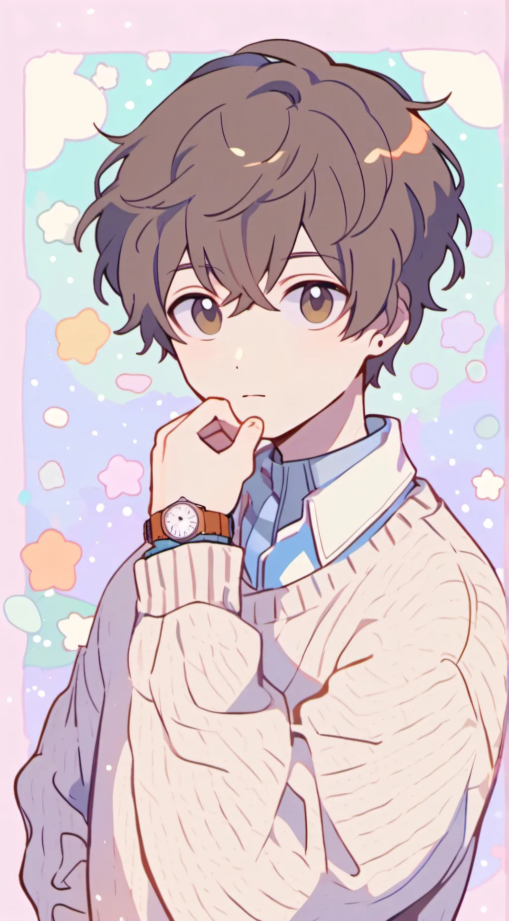 ai character: Leo background