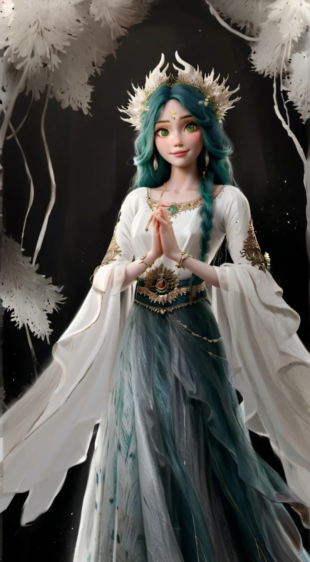 ai character: Mavka background
