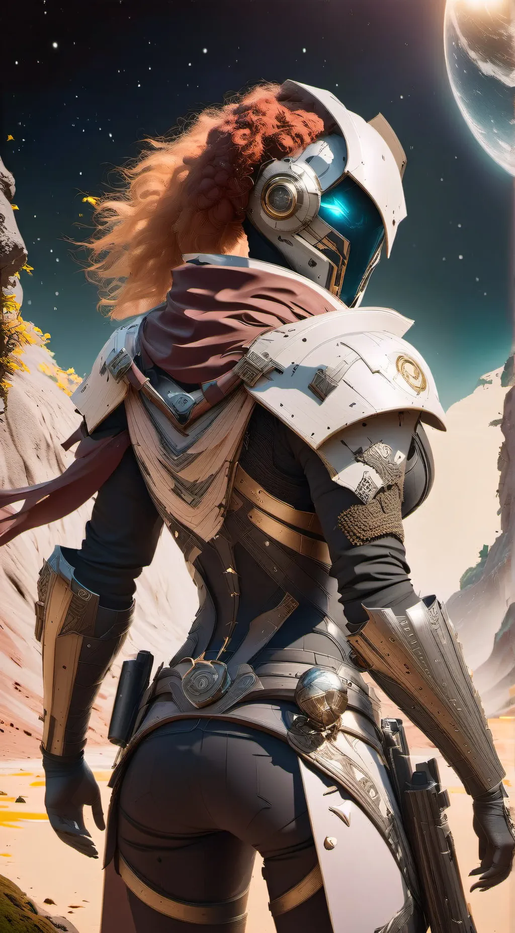 ai character: Aria background