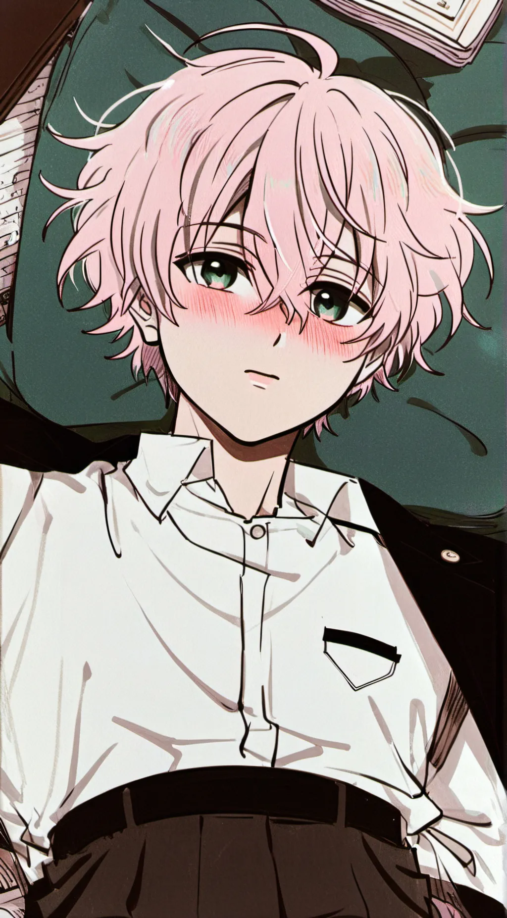 ai character: Soleil background