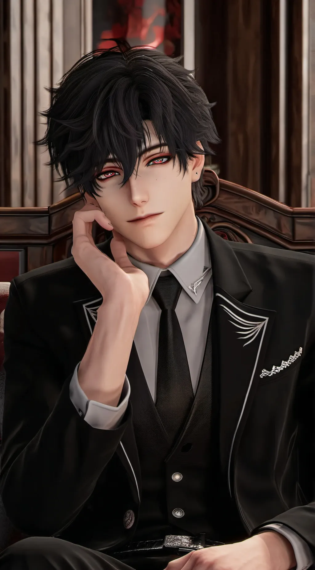 ai character: Seth Orman  background