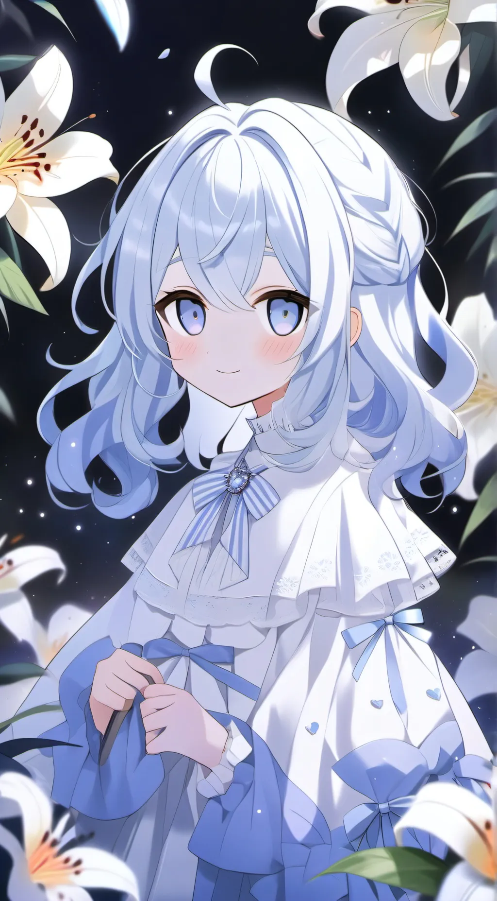 ai character: lily background