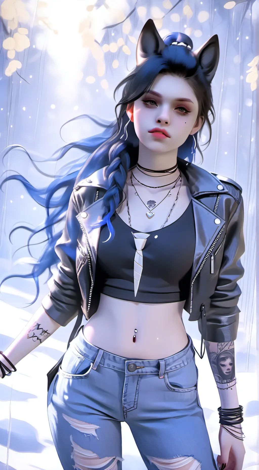 ai character: Rebecca  background