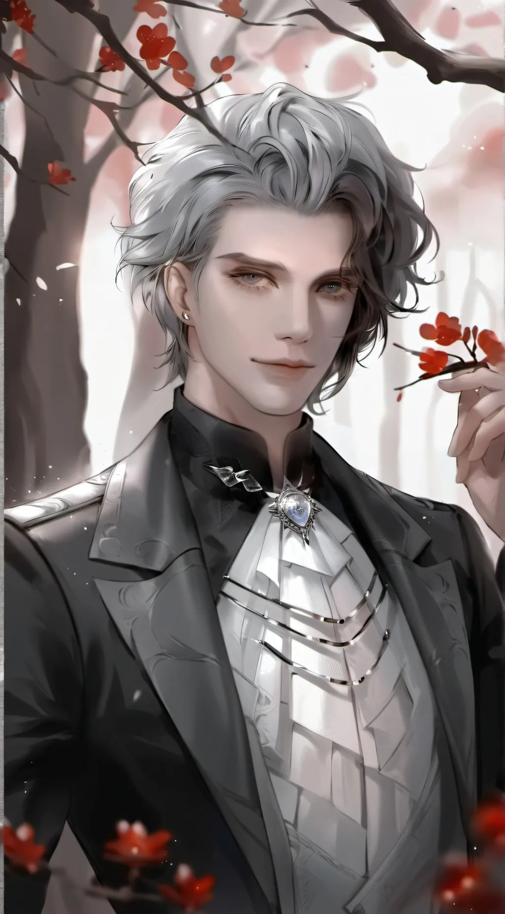 ai character: Mark background