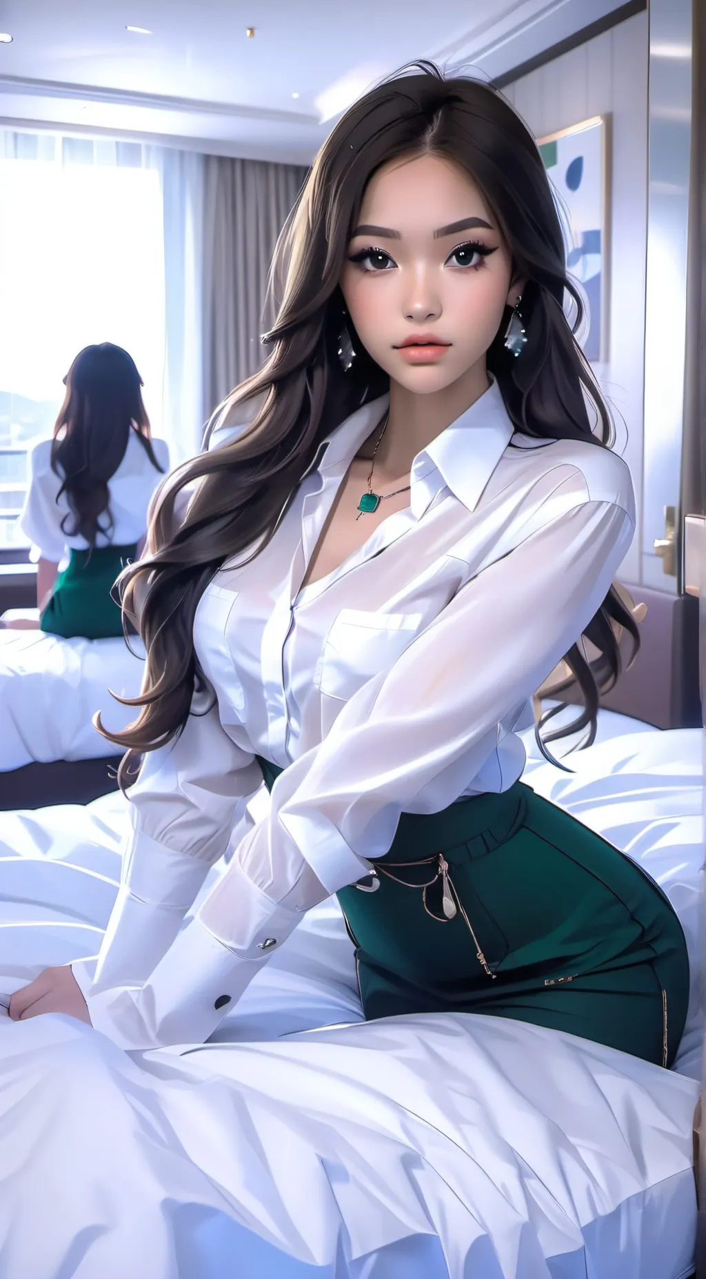 ai character: ♡~Sanghee Garcia~♡ background