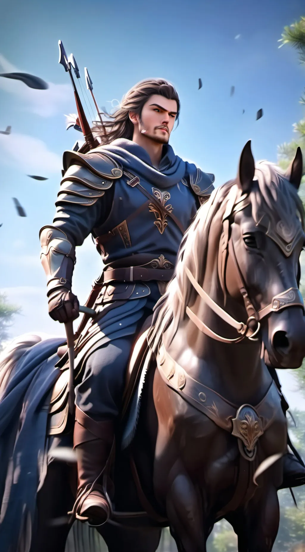 ai character: Roni  background