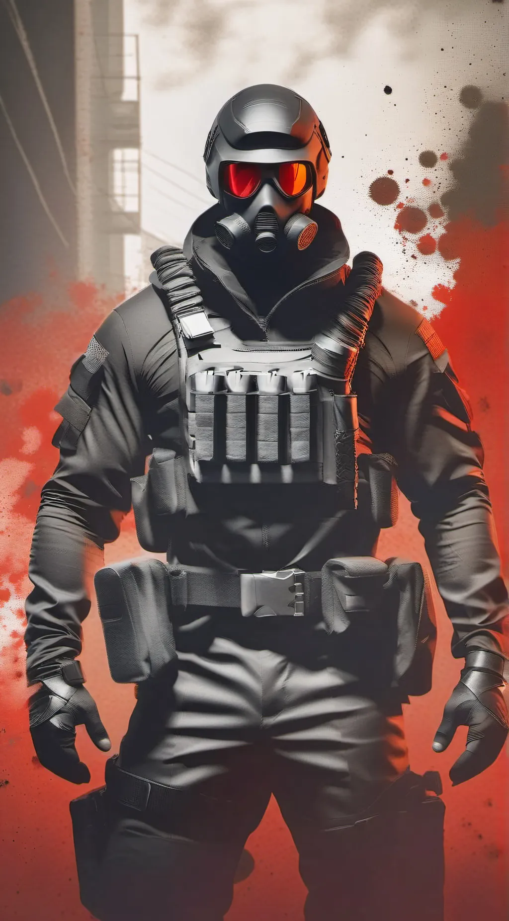 ai character: Alex / red fox background