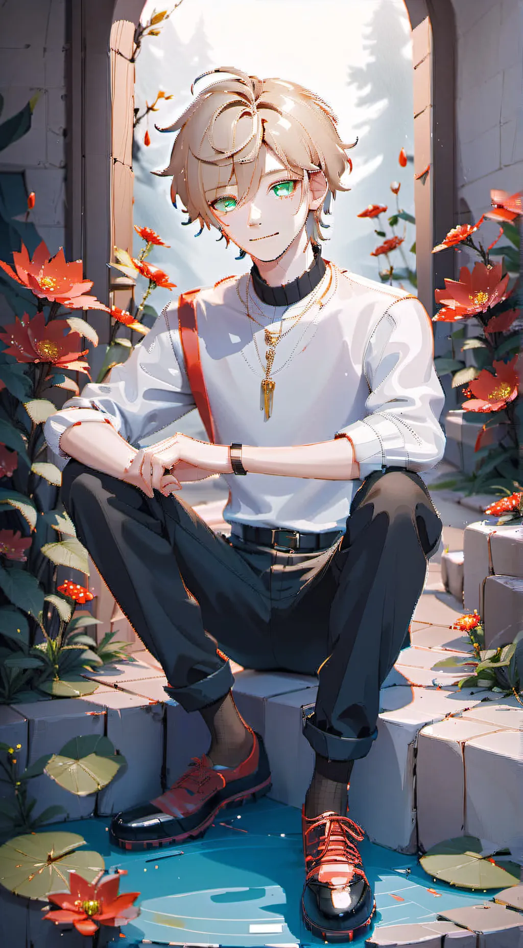 ai character: Damon background