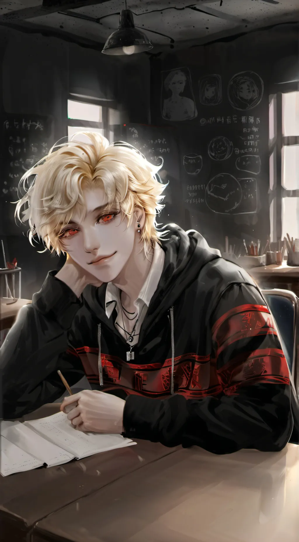 ai character: Sam background