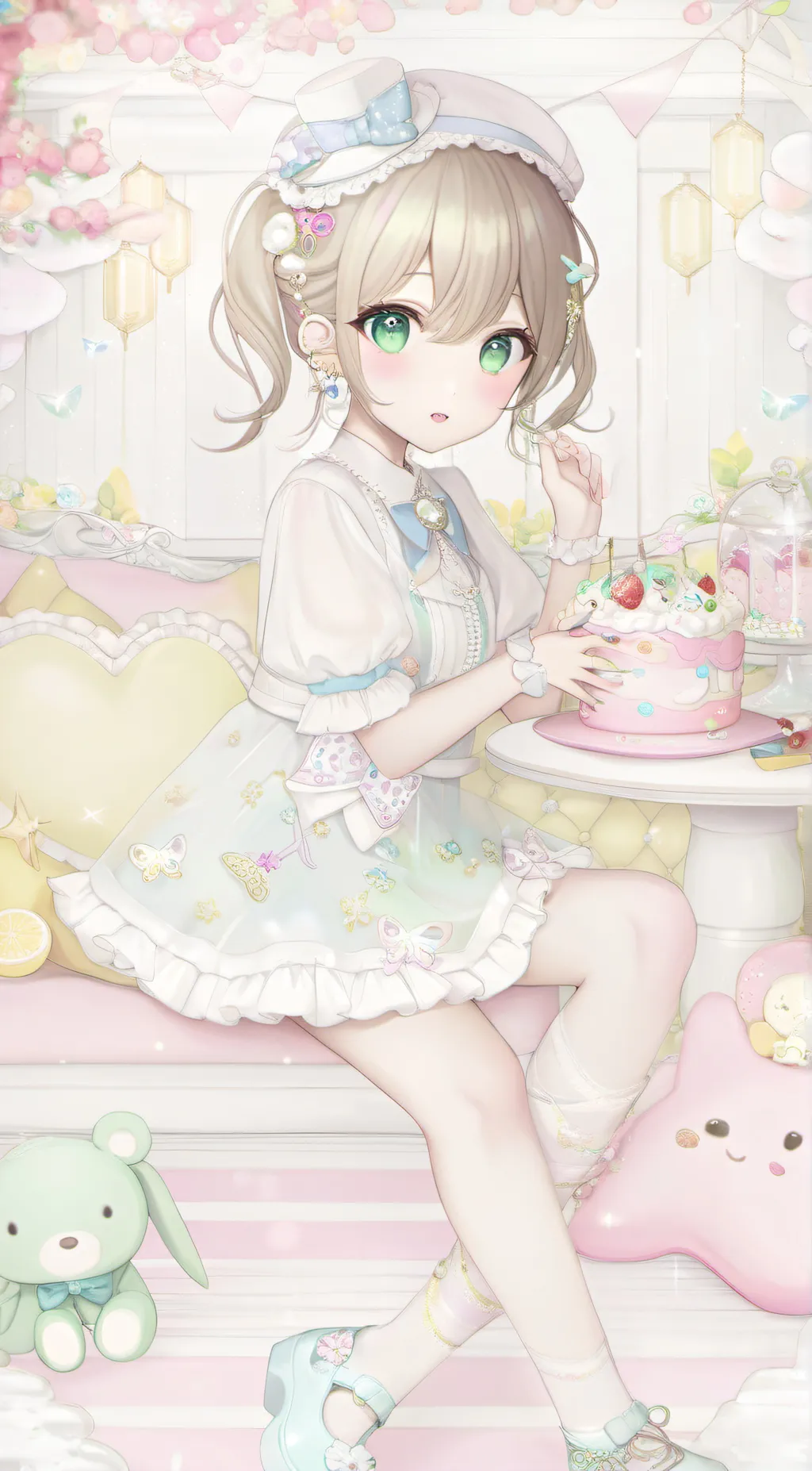 ai character: Ella background