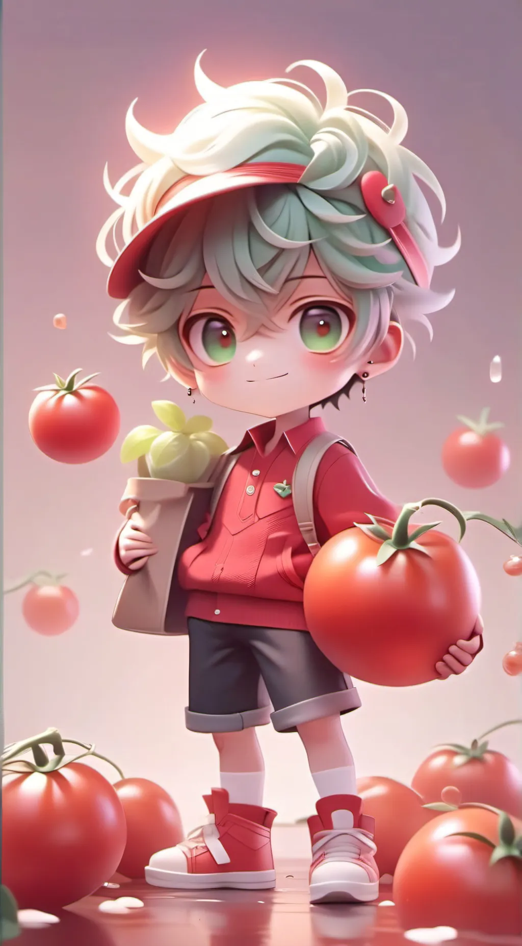 ai character: Pomodori Toppin background