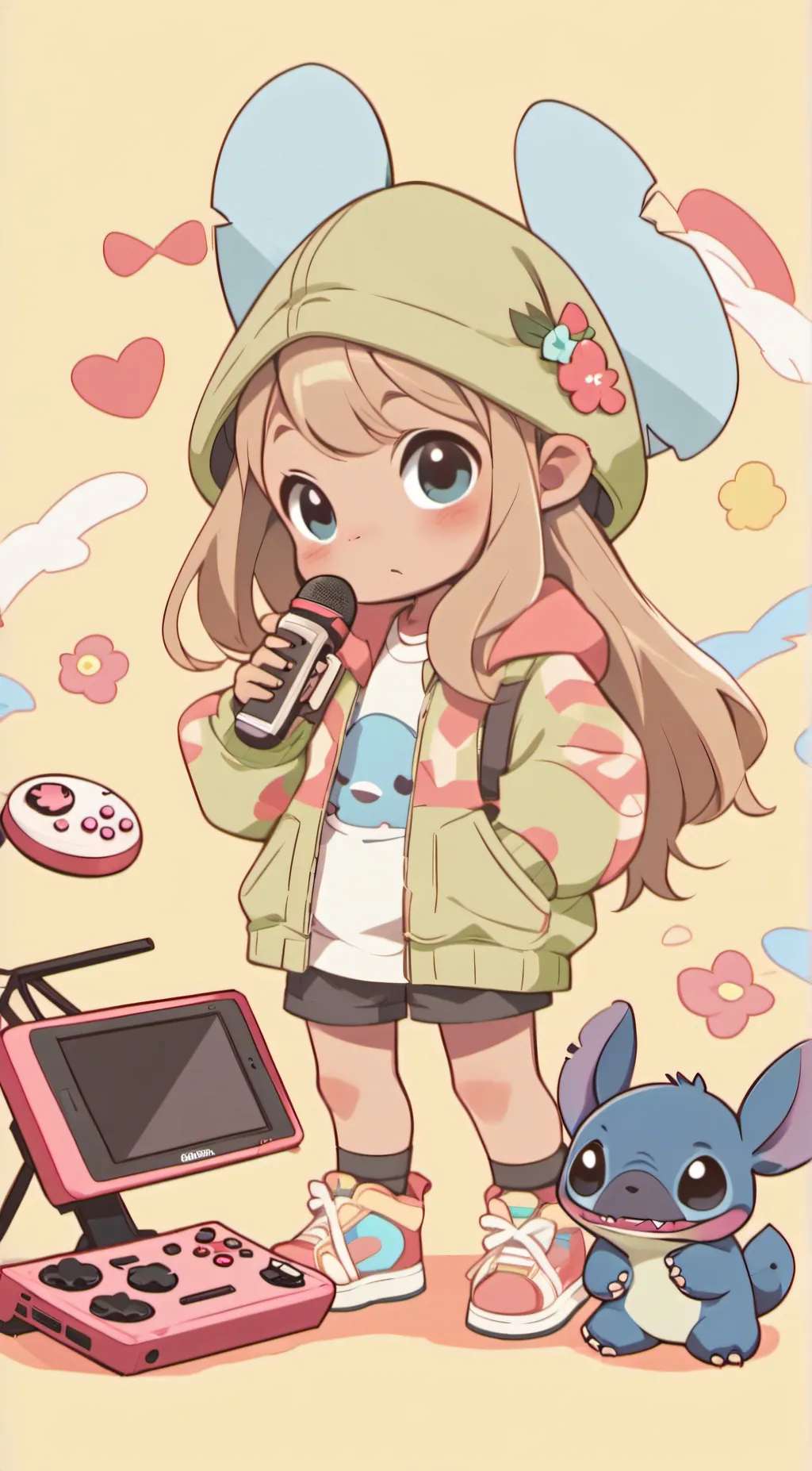 ai character: Angel background