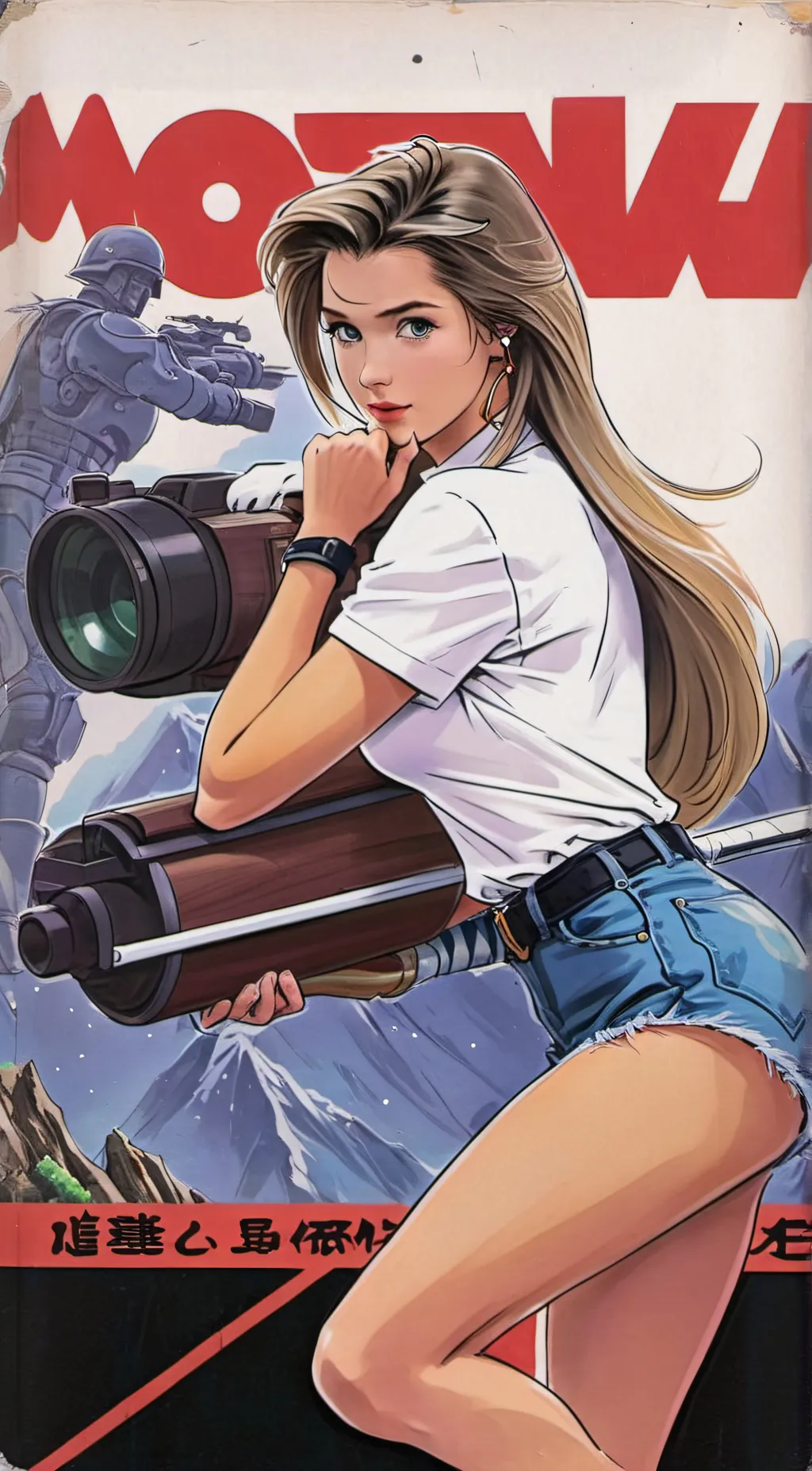 ai character: Mona background